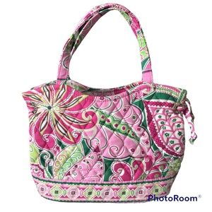 Vera Bradley Satchel *Retired* Pinwheel Pink